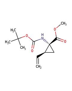 Astatech (1R,2S)-METHYL 1-((TERT-BUTOXYCARBONYL)AMINO)-2-VINYLCYCLOPROPANECARBOXYLATE; 1G; Purity 99%; MDL-MFCD11867362